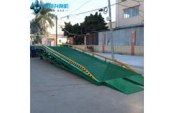 China 10T Movable Dock Ramp Portable Loading Ramp For Unloading Trucks supplier