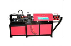 China 4kw Steel Wire Tube Straightening Machine With Snapping Function supplier