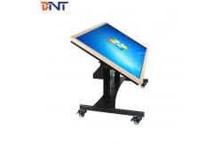 China Mobile TV Trolley Stand Overturn Angle 90 Degree supplier