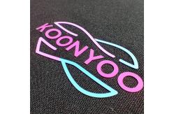 China Soft Rubber Heat Press Clothing Labels Custom Designed supplier