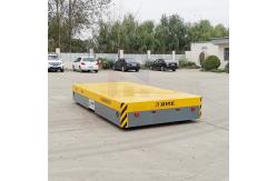 China 20 Tons Warehouse Heavy Duty Transfer Cart Remote Control Laser Scanning supplier
