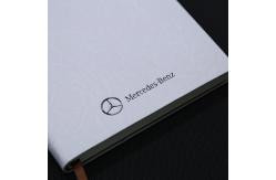 China Suede Leather Soft Cover Composition Notebook 180° Lay Flat OEM / ODM Available supplier