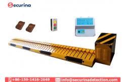 China Stainless Steel Traffic Spike Barrier , Secure Tire Killer Anti Collision Warning supplier
