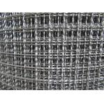 Acid Resistant 20 Mesh Galvanized Crimped Wire Mesh Bidirectional Flat Woven Steel for sale