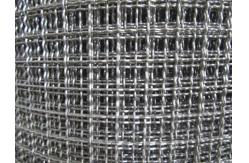 China Acid Resistant 20 Mesh Galvanized Crimped Wire Mesh Bidirectional Flat Woven Steel supplier