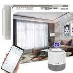 802.11bgn Smart Curtain Track Alexa Aluminium Automatic Curtain Rail for sale