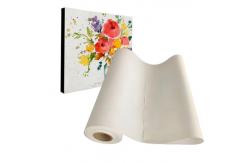 China Inkjet Pure Cotton Canvas / Art Cotton Canvas Matte Textured Inkjet supplier