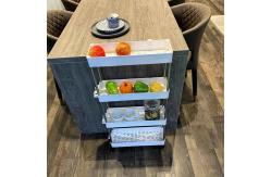 China Sonsill Folding Utility Home Storage Carts 4 Tiers Odorless Multifunction Durable supplier
