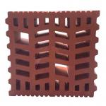 Hotel Exterior Clinker Ceramic Wall Bricks Decorative Terracotta Screen Wall Blocks for sale