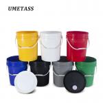 100% Material Custom 5 Gallon Plastic Bucket for Paint Pail Chemical House Decoration for sale