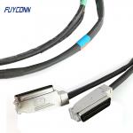 100pos RJ21 Telco Trunk Cable Assembly One End With 2pcs Connector