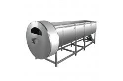 China 1.5T/H Spiral Precooking Stianless Steel Blaching Fruit Processing Equipment Full Automatic supplier