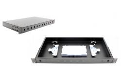 China 1U 19inch Empty Fixed Rack mount Fiber patch panel supplier