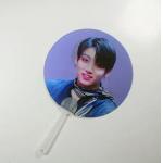 custom 3D lenticular hand fan Clear Picket Hand Fans for idol collection