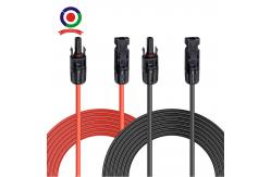 China IP67 10 Awg Solar Panel Cable Extension With Male And Female supplier