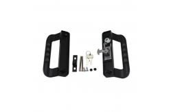 China Aluminum 168mm sliding Door Window Double Sided Handles With key Lock supplier