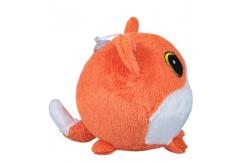 China Orange / White Custom Plush Keychain , Cat Shape Plush Animal Keychains supplier