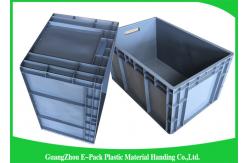 China 65 Litre Industrial  Euro Stacking Containers Heavy Duty Foldable Transport Space Saving supplier