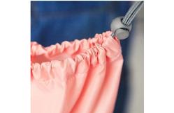 China Folded Polyester Fabric Drawstring Bag Mini Gift Pouch Shoes Pocket Storage Pouch supplier