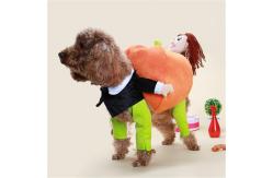 China 100g Dog Halloween Clothes Carrying Pumpkin Funny Puppy Cosplay supplier
