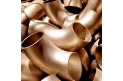 China Customized Thickness and Polishing Copper Nickel Elbow for Performance supplier