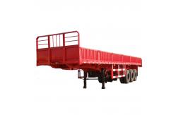 China 40FT 3 Axle Container Semi Trailer With Removable Side Wall supplier