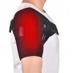 Graphene Electric Heated Shoulder Wrap USB Charging 55degree Temperature for sale