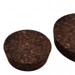 Black Carbonized Cork Lids Cork Bottle Stopper Plugs sealed moisture proof for sale