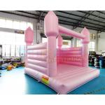 0.55mm PVC Inflatable Wedding Bounce House For Festival Activity for sale