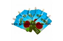 China 100 Micron Stand Up Juice Spouted Pouches Packaging Stand Up Spout Pouch supplier