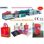 High Quality Roll to Roll Non Woven Fabric Screen Printing Machine for sale