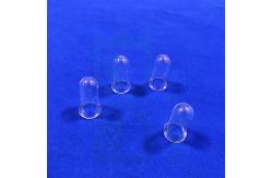 China 1100C Transparent Customized Clear Round Bottom Quartz Test Tube For Scientific Experiments supplier