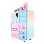 Versatile Shapes And Colors Cotton Candy Maker Vending Machine For Unique Marshmallows for sale