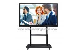 China Black  Touch Screen Interactive Whiteboard , Meeting Interactive Board 5G WIFI supplier