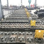 Customized Q235 or Q345 Steel Crane Rail Sole Plate and Base Plate