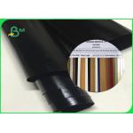 Glossy And Textured Black Color Washable Kraft Paper Wear - Resisting Durable for sale