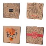 Food-Grade Recyclable Pizza Boxes Custom Logo OEM Accepted