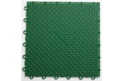 China Smellless Polypropylene Interlocking Gym Floor Mats Removable supplier