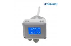 China Air Duct Mounted Temperature Humidity Transmitter Digital Output supplier