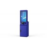 Outdoor Self Service Payment Kiosk With Cash Payment And Card Dispenser POS Payment for sale