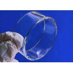 Clear Quartz Crystal Laboratory Fused Quartz Crucible for sale