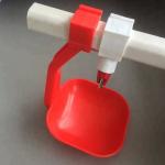 Quail Chicken Poultry Feeder Drinker 25mm POM Nipple Cup Drinker for sale