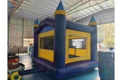 China Factory OEM/ODM Inflatable Jumping House Blue Square Bouncy House Castle supplier