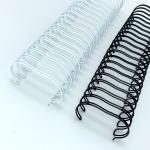 Direct sale 5/16'' white Double Spiral Coil Double Loop Wire O Spiral Binding Wire for sale