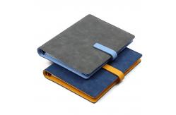 China Personalized Printed PU Leather Custom A5 Hardcover Notebook With Logo supplier