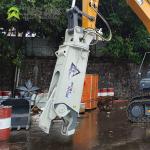 Single Cylinder Hydraulic Rotating Concrete Scrap Shear For Excavator for sale