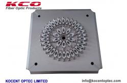 China 24 Positions 48 Connectors LC APC Fiber optical Polishing Fixture Jigs supplier