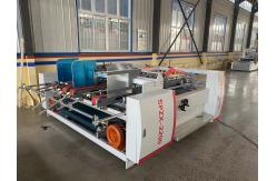 China Double Piece Carton Paper Box Pasting Folding Gluing Machine Mechanical supplier