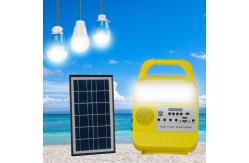 China ISO 26cm*20cm*38cm Home Solar Lighting And Usb Charging System supplier