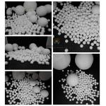 Alumina Ceramic Grinding Balls High Crush Strength High Chemical Stability for sale